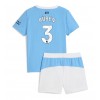 Dětské fotbalový komplet Manchester City Ruben Dias #3 Domácí košile 2025-26 Krátkým Rukávem